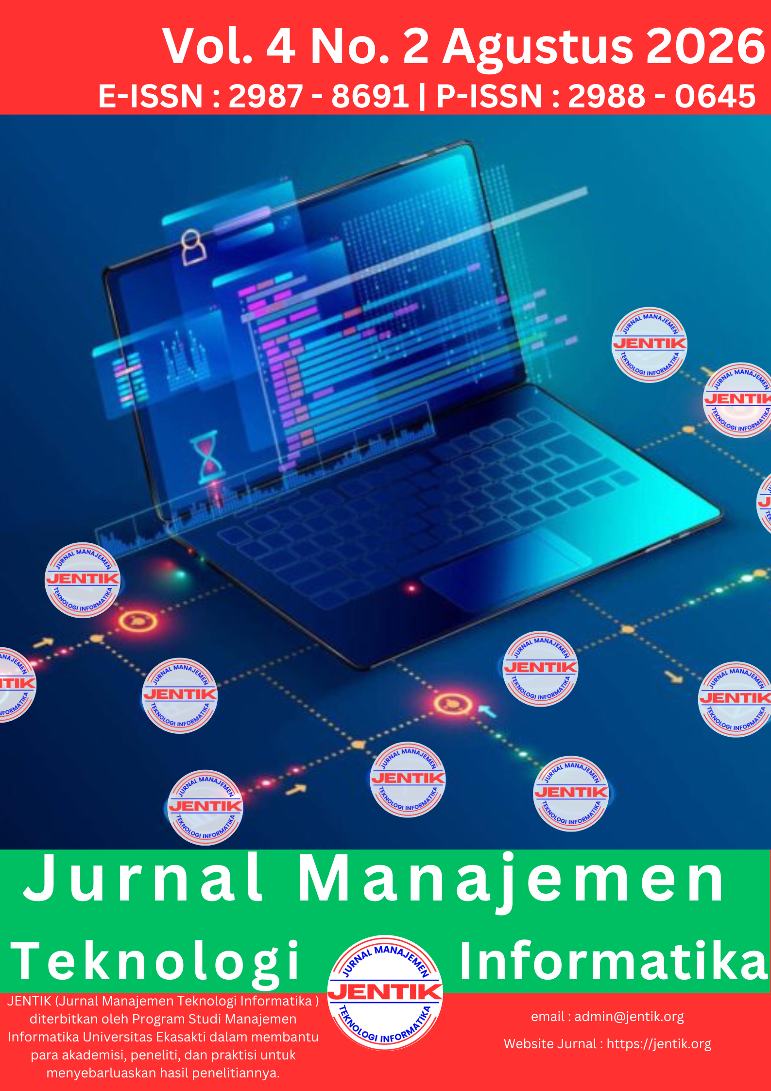 					View Vol. 4 No. 2 (2026):  Jurnal Manajemen Teknologi Informatika (In Progress)
				